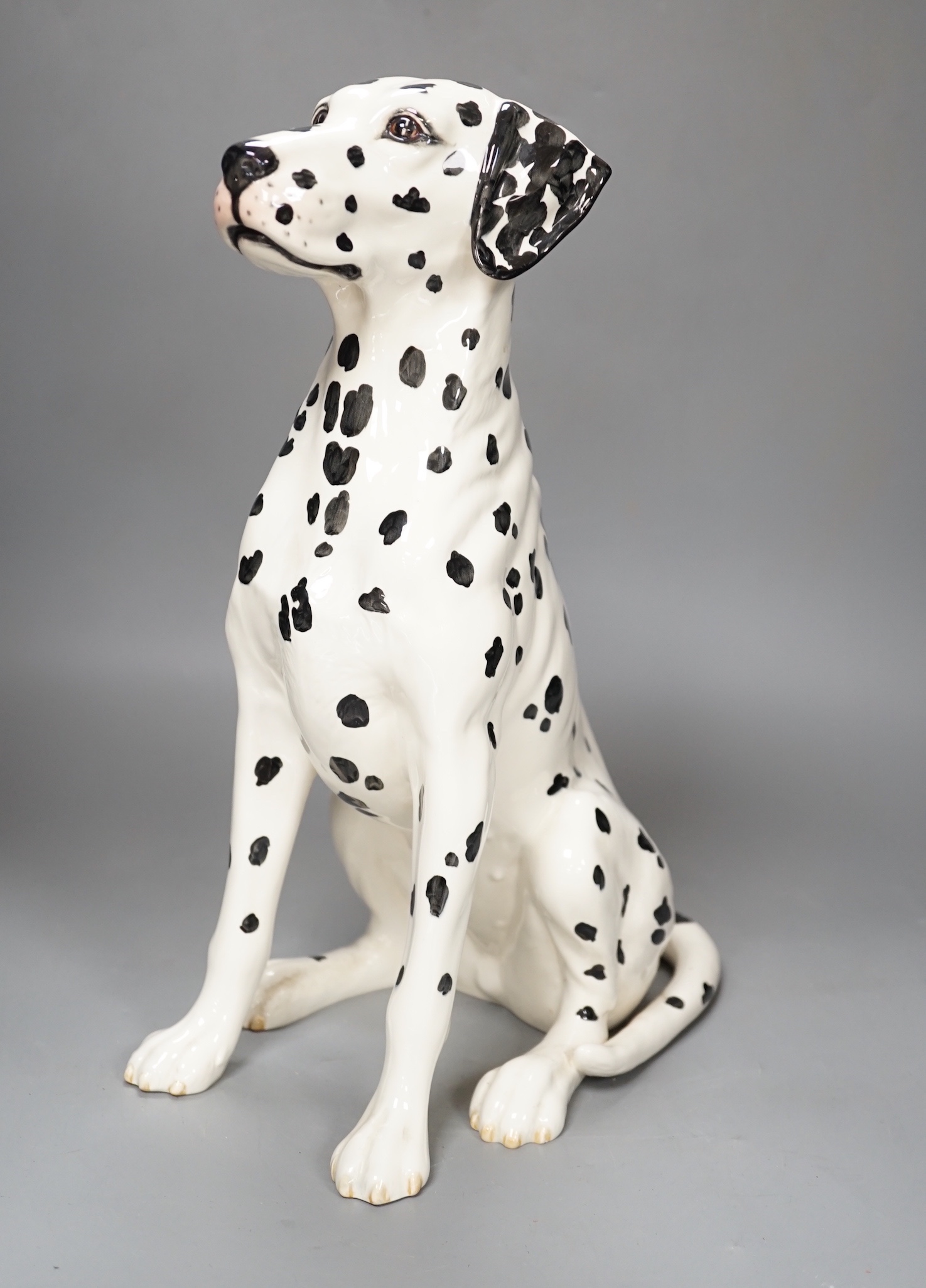 A large Beswick figure of a Dalmatian - 35cm high